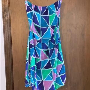 gap geometric dress